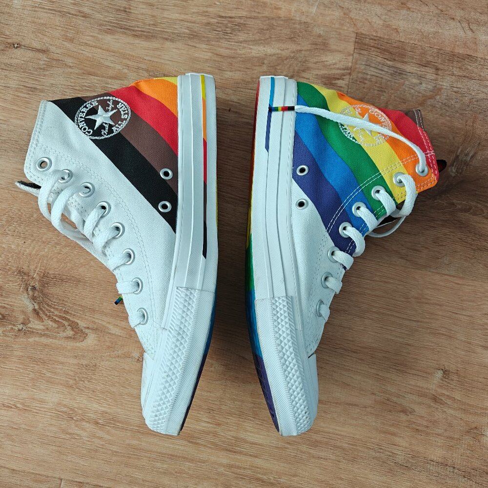 Converse Chuck Taylor All Stars Pride Edition M7 W9 - Picture 8 of 15
